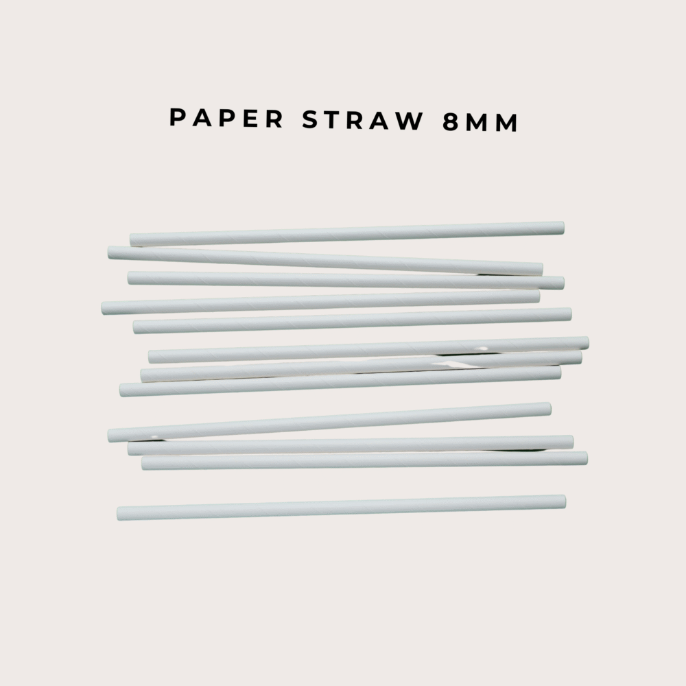 PAPER STRAW 8mm