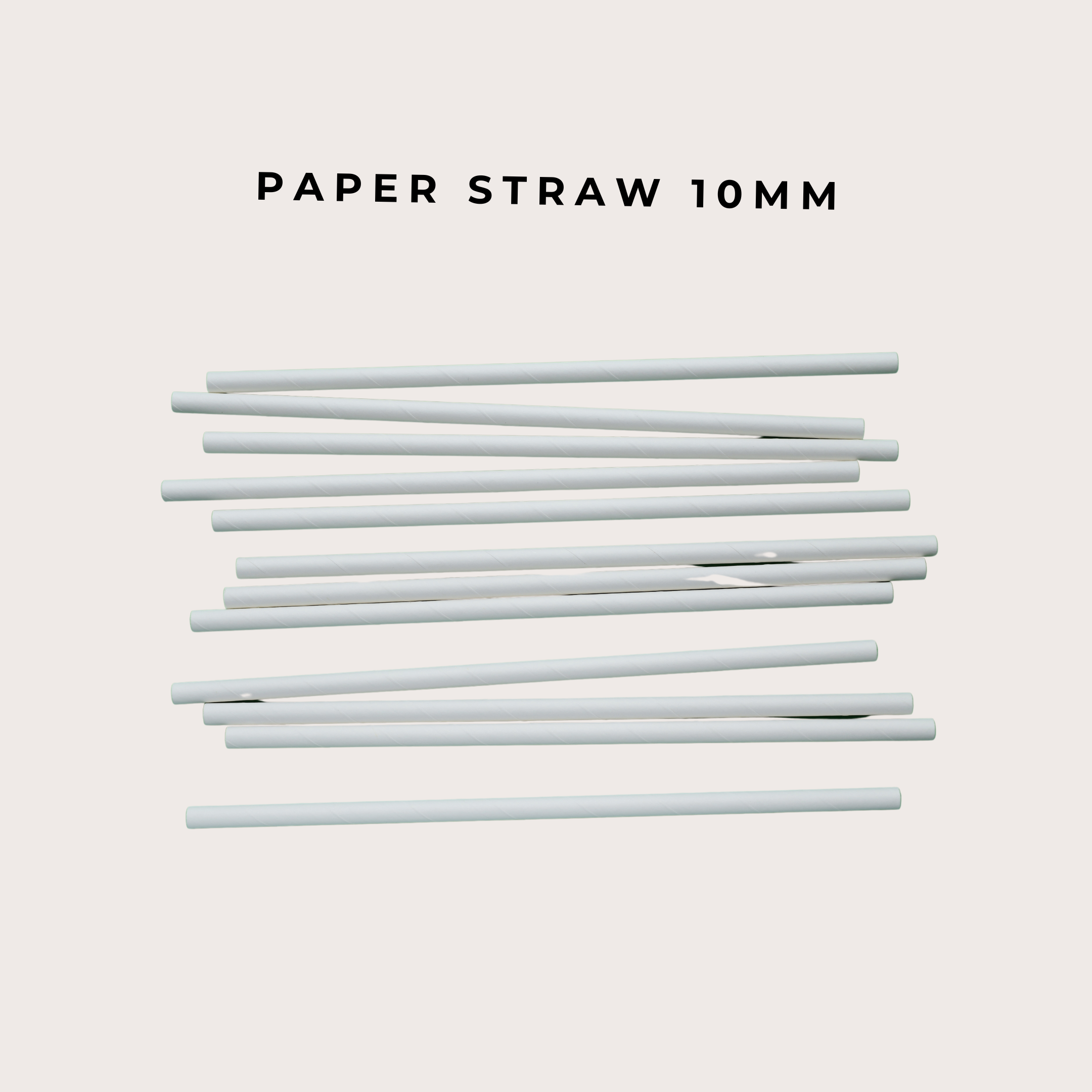 PAPER STRAW 10mm