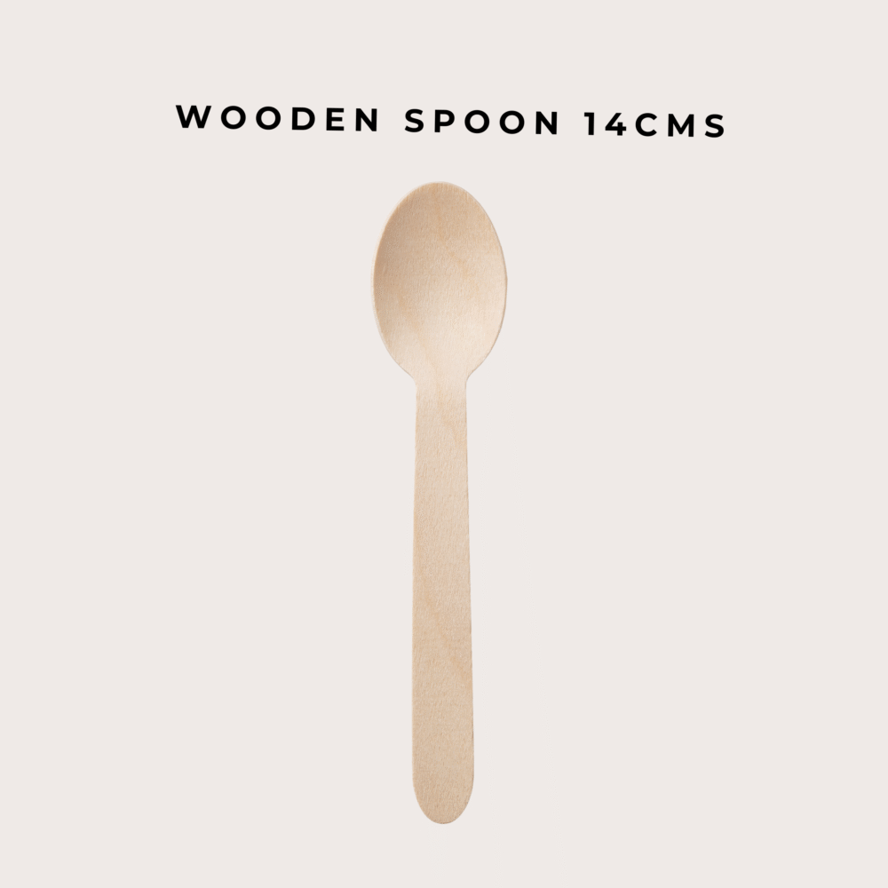 WOODEN SPOON 14cms