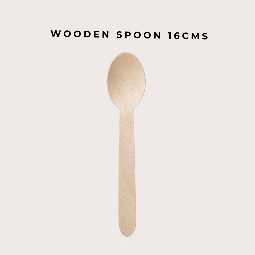WOODEN SPOON 16cms